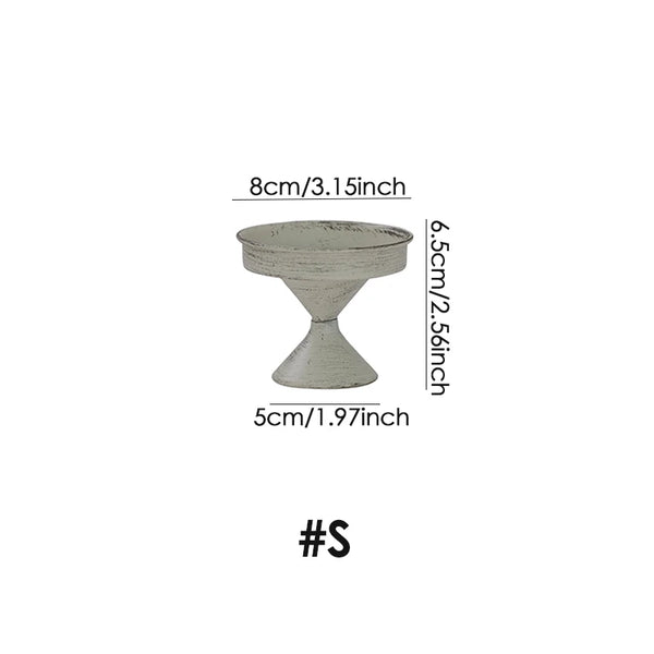 White Candle Stands-ToShay.org