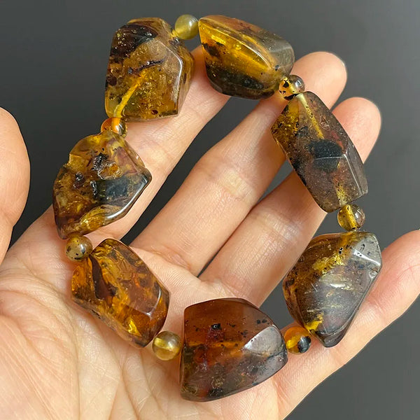 Yellow Amber Bracelet-ToShay.org