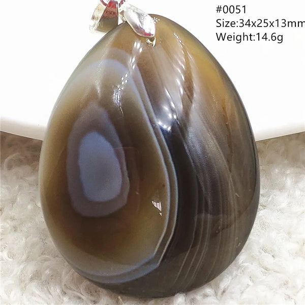 Black Agate Pendant-ToShay.org
