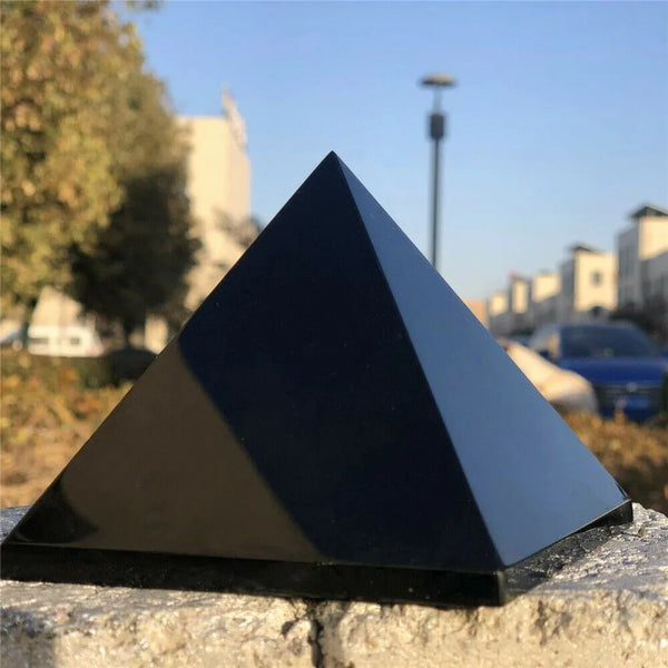 Black Tourmaline Pyramid-ToShay.org