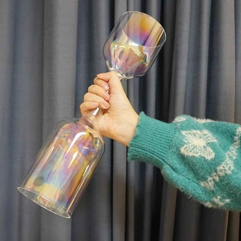 Rainbow Singing Double Bowls-ToShay.org