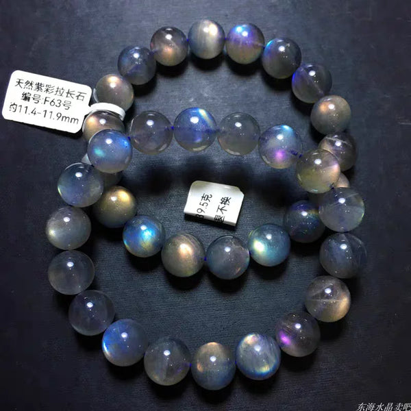 Purple Light Labradorite Bracelet-ToShay.org