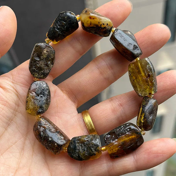 Yellow Amber Bracelet-ToShay.org