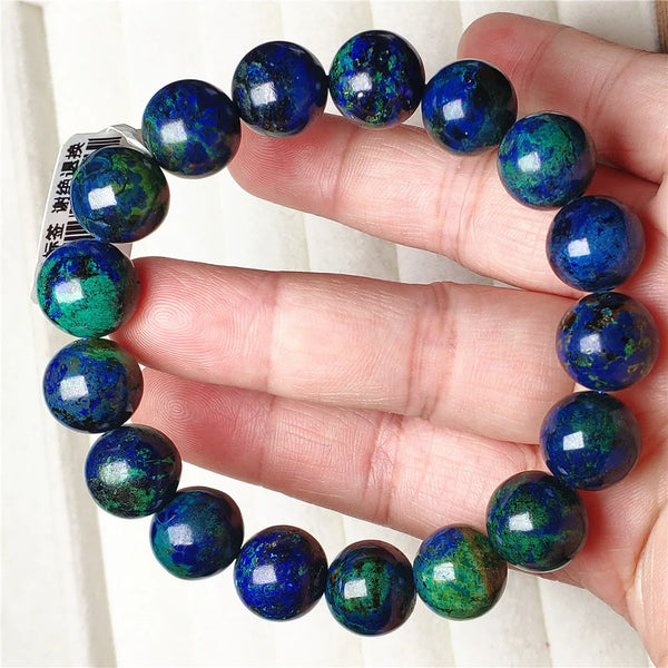 Blue Malachite Azurite Bracelet-ToShay.org
