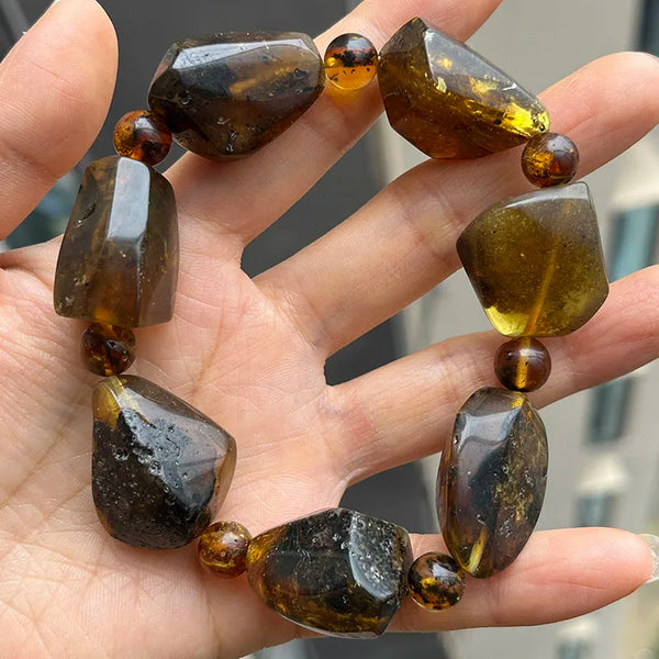 Yellow Amber Bracelet-ToShay.org