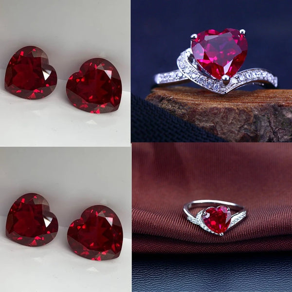 Red Ruby Heart-ToShay.org