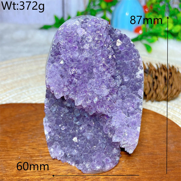 Purple Amethyst Cluster Geode-ToShay.org