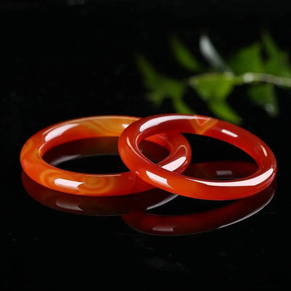 Red Agate Bangle-ToShay.org