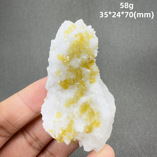 Yellow Barite Mineral Quartz-ToShay.org