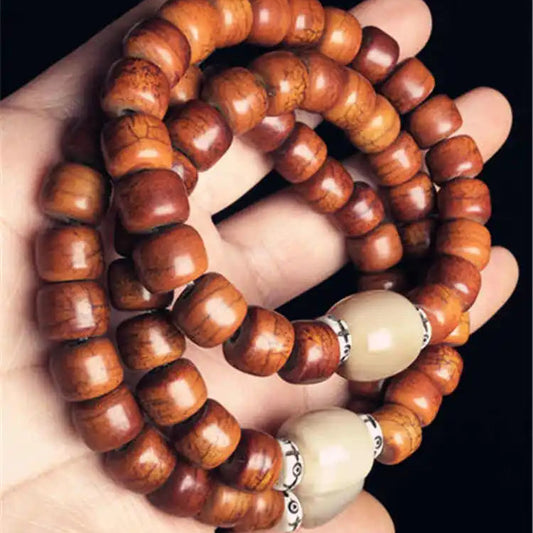 Tibetan Barrel Ox Horn Bracelet-ToShay.org