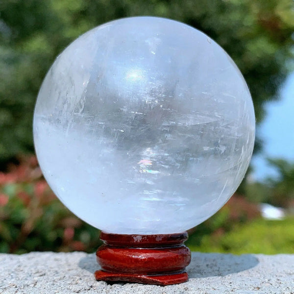 White Calcite Quartz Ball-ToShay.org