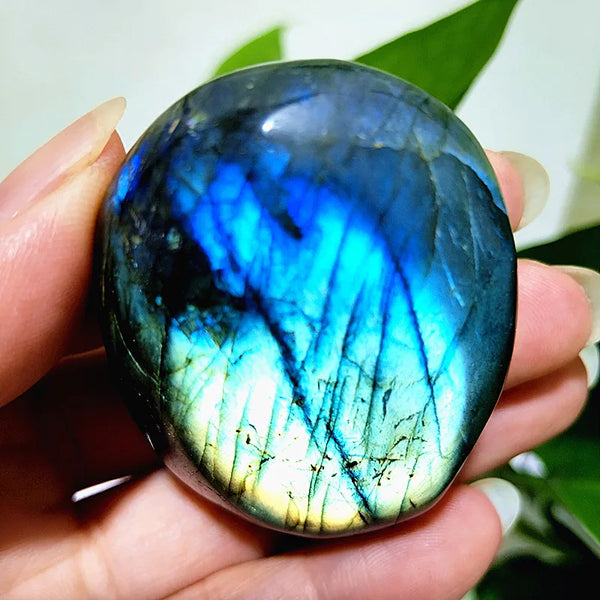 Blue Labradorite Palm Stones-ToShay.org