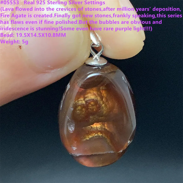 Red Fire Agate Pendants-ToShay.org
