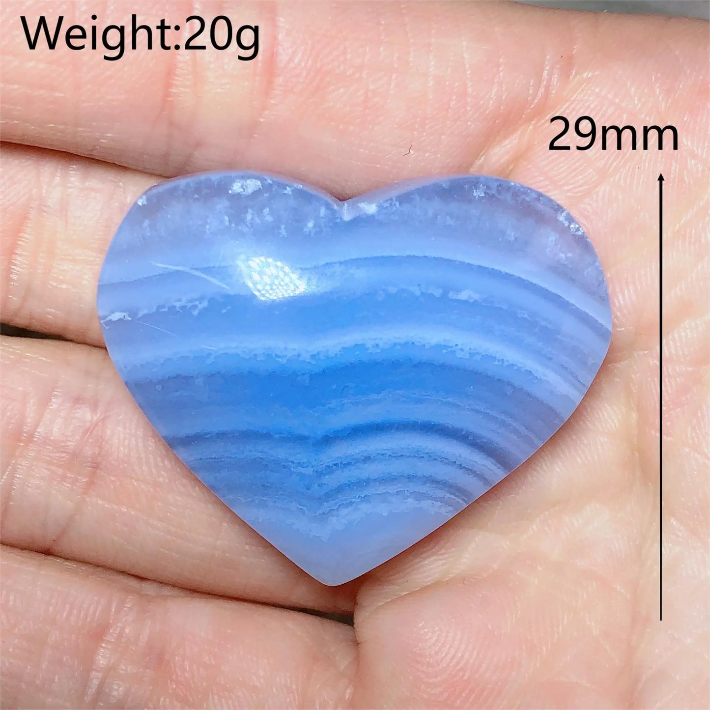 Blue Lace Agate Hearts-ToShay.org