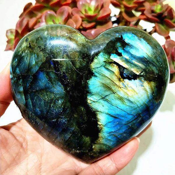 Blue Labradorite Heart-ToShay.org