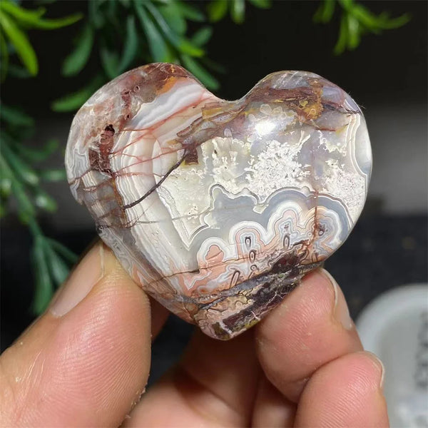 Red Agate Heart-ToShay.org
