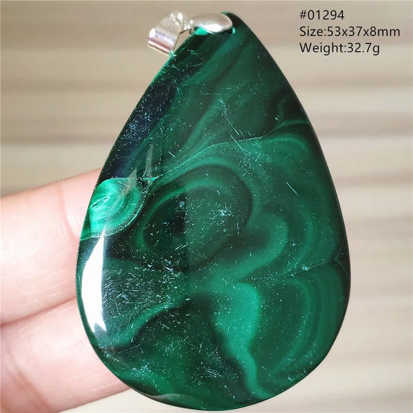Green Malachite Pendant-ToShay.org