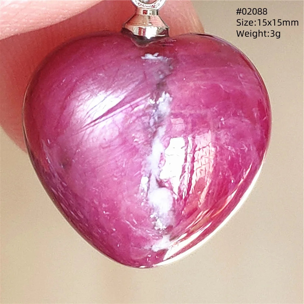 Red Ruby Zoisite Pendant-ToShay.org