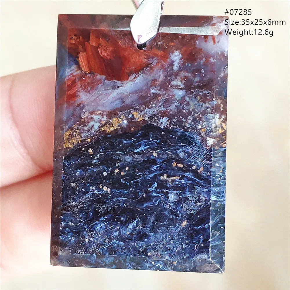 Blue Pietersite Pendant-ToShay.org