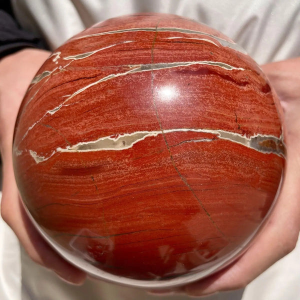 Red Jasper Ball-ToShay.org