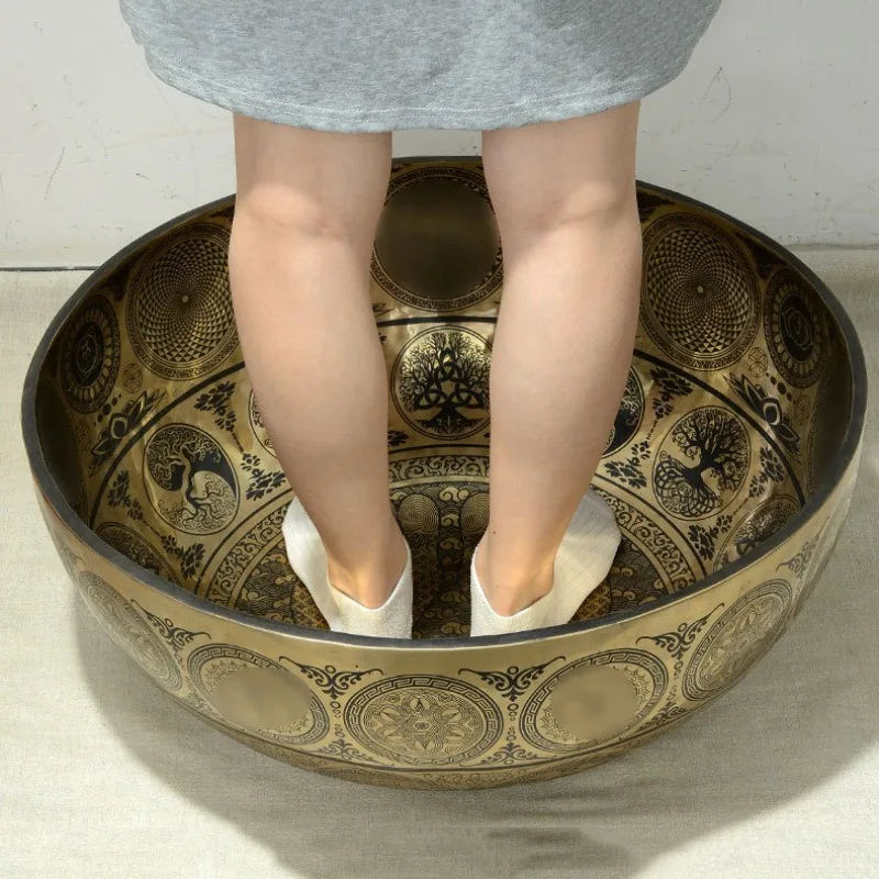 Tibetan Foot Singing Bowl-ToShay.org