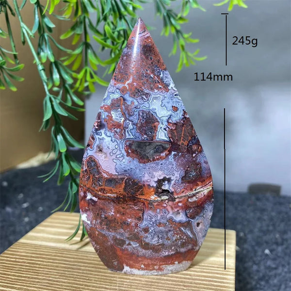 Red Agate Flame Point-ToShay.org