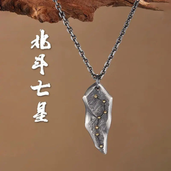Silver Big Dipper Pendant-ToShay.org