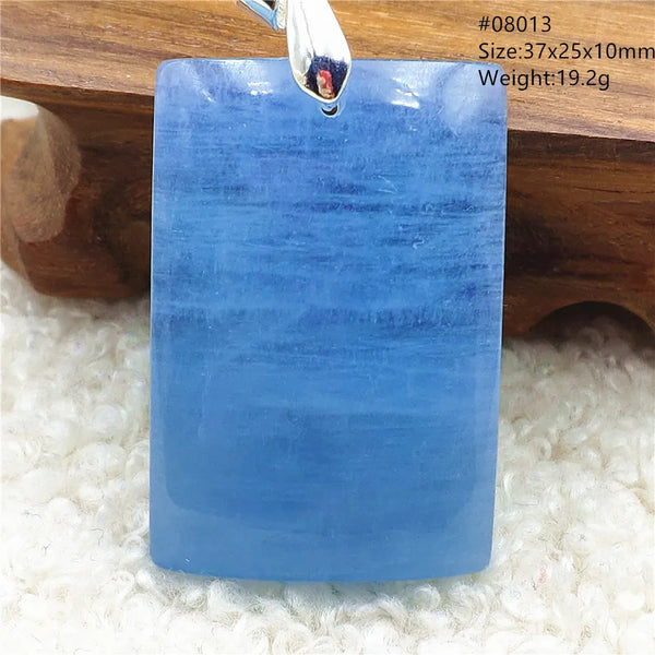 Blue Aquamarine Pendant-ToShay.org