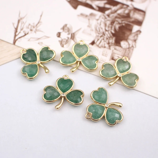 Mixed Crystal Flower Charms-ToShay.org