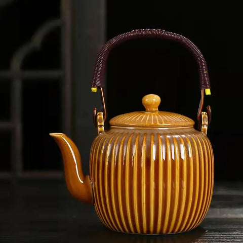 Glazed Ceramic Teapot-ToShay.org