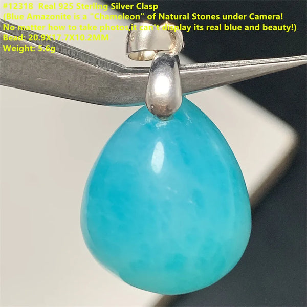 Blue Amazonite Pendants-ToShay.org
