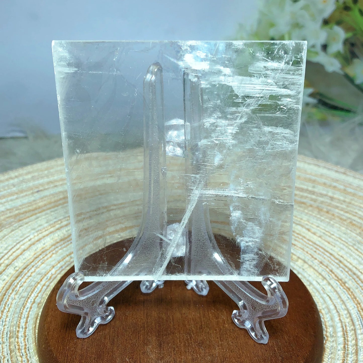 Clear Selenite Slices-ToShay.org