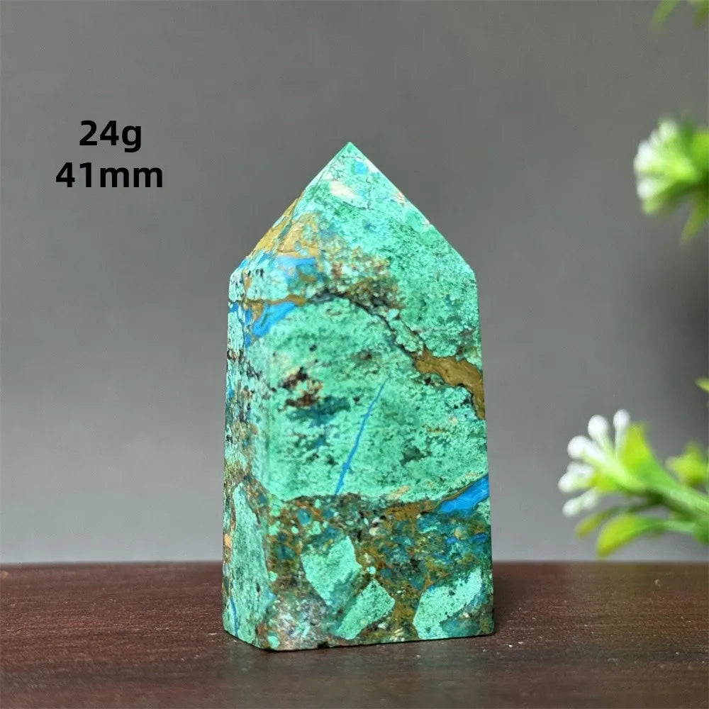 Blue Phoenix Crystal Point-ToShay.org
