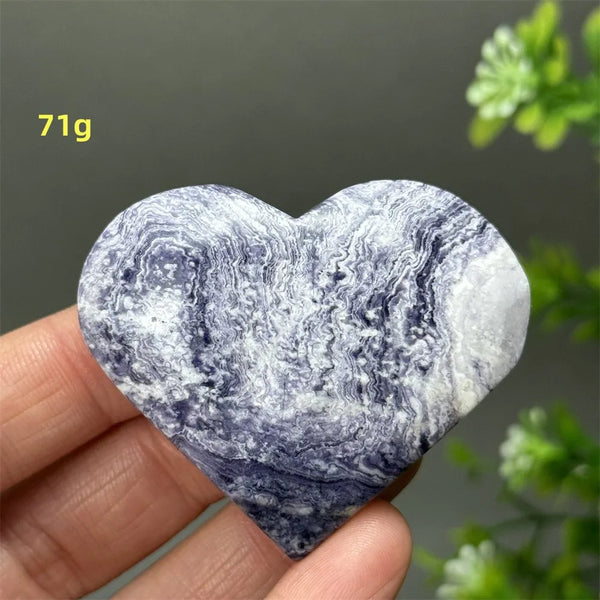 Purple Malachite Heart-ToShay.org