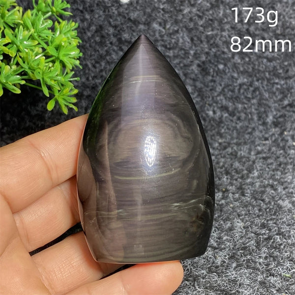 Rainbow Obsidian Torch-ToShay.org