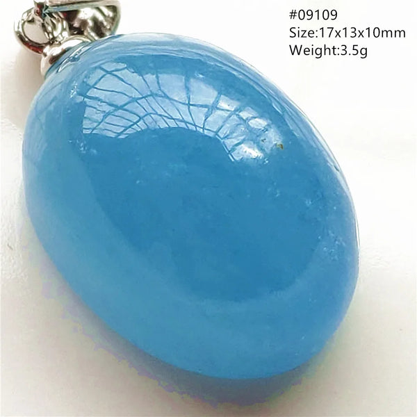 Blue Aquamarine Pendant-ToShay.org