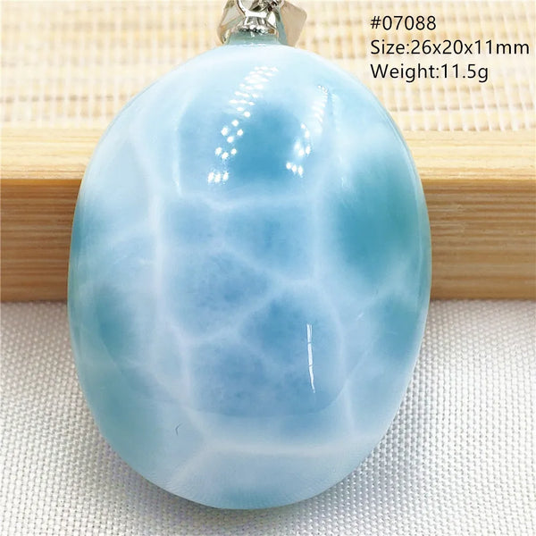 Blue Larimar Pendant-ToShay.org