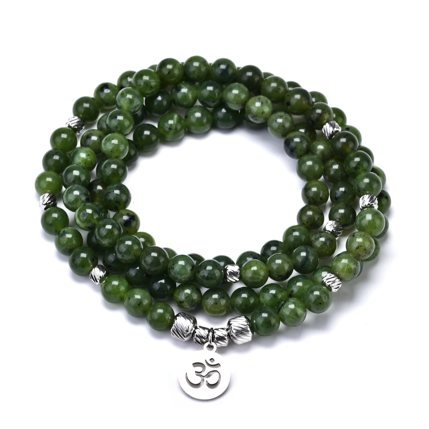 Green Jade Mala Beads-ToShay.org