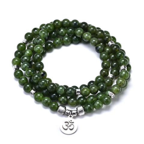 Green Jade Mala Bracelets-ToShay.org