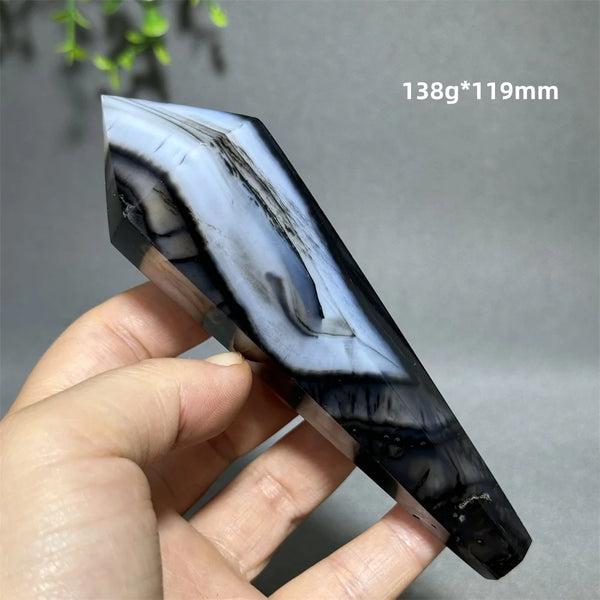 Black Agate Scepter-ToShay.org