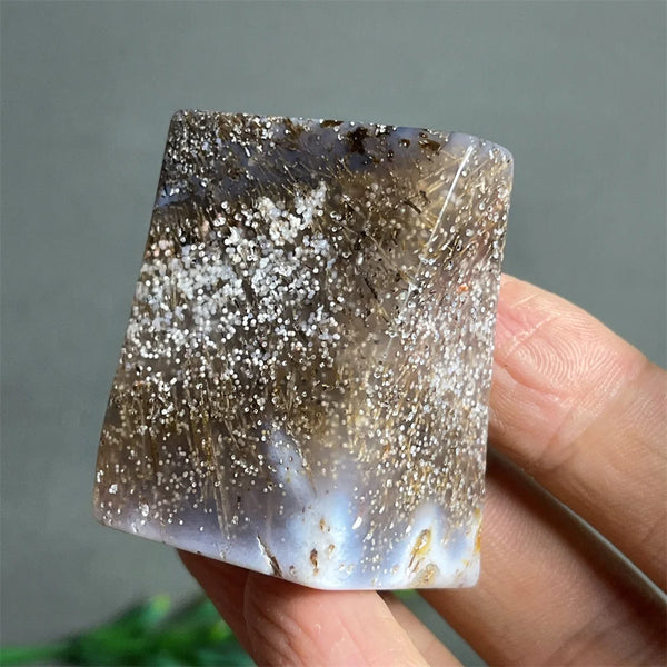 Black Rutilated Hair Raw Quartz-ToShay.org