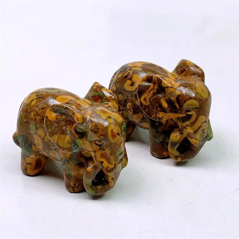 Brown Azolite Elephant-ToShay.org