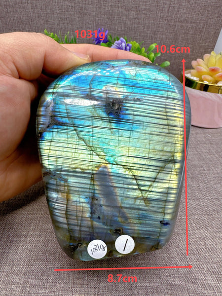 Blue Labradorite Crystal-ToShay.org