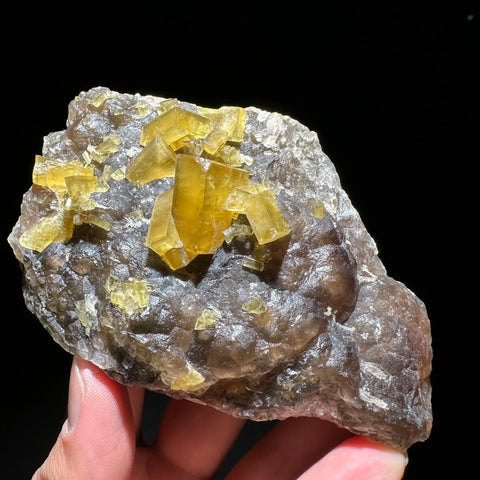 Yellow Barite Fluorite Stone-ToShay.org