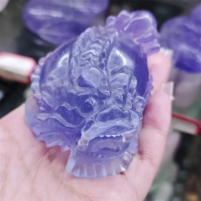 Purple Fluorite Pixiu-ToShay.org