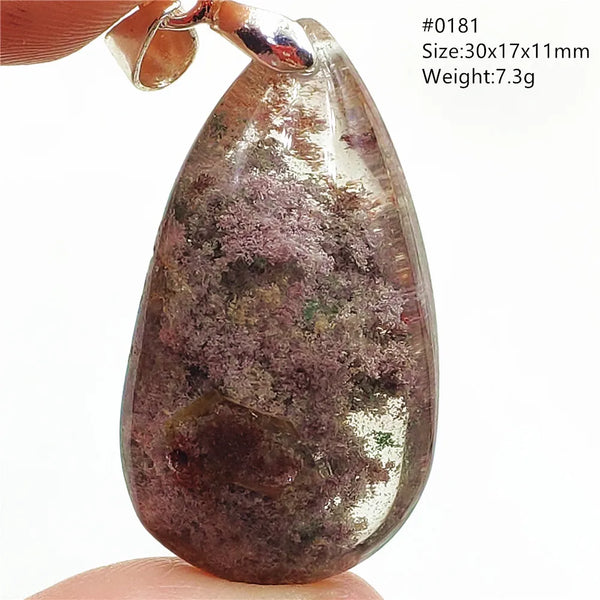 Green Phantom Quartz Pendant-ToShay.org