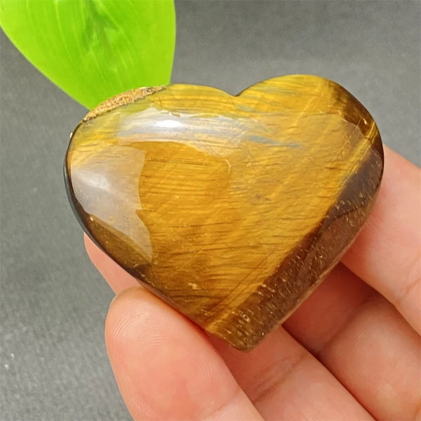 Yellow Tiger Eye Heart-ToShay.org