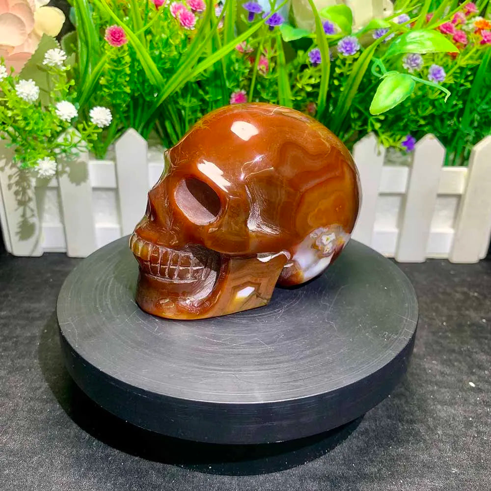 Red Sardonyx Skull-ToShay.org