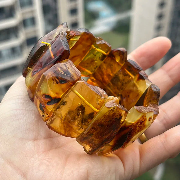 Yellow Amber Bracelet-ToShay.org
