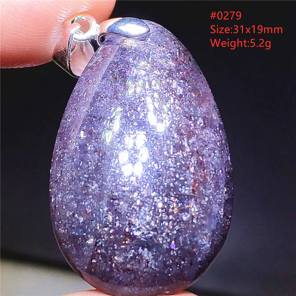 Red Blue Lolite Pendant-ToShay.org